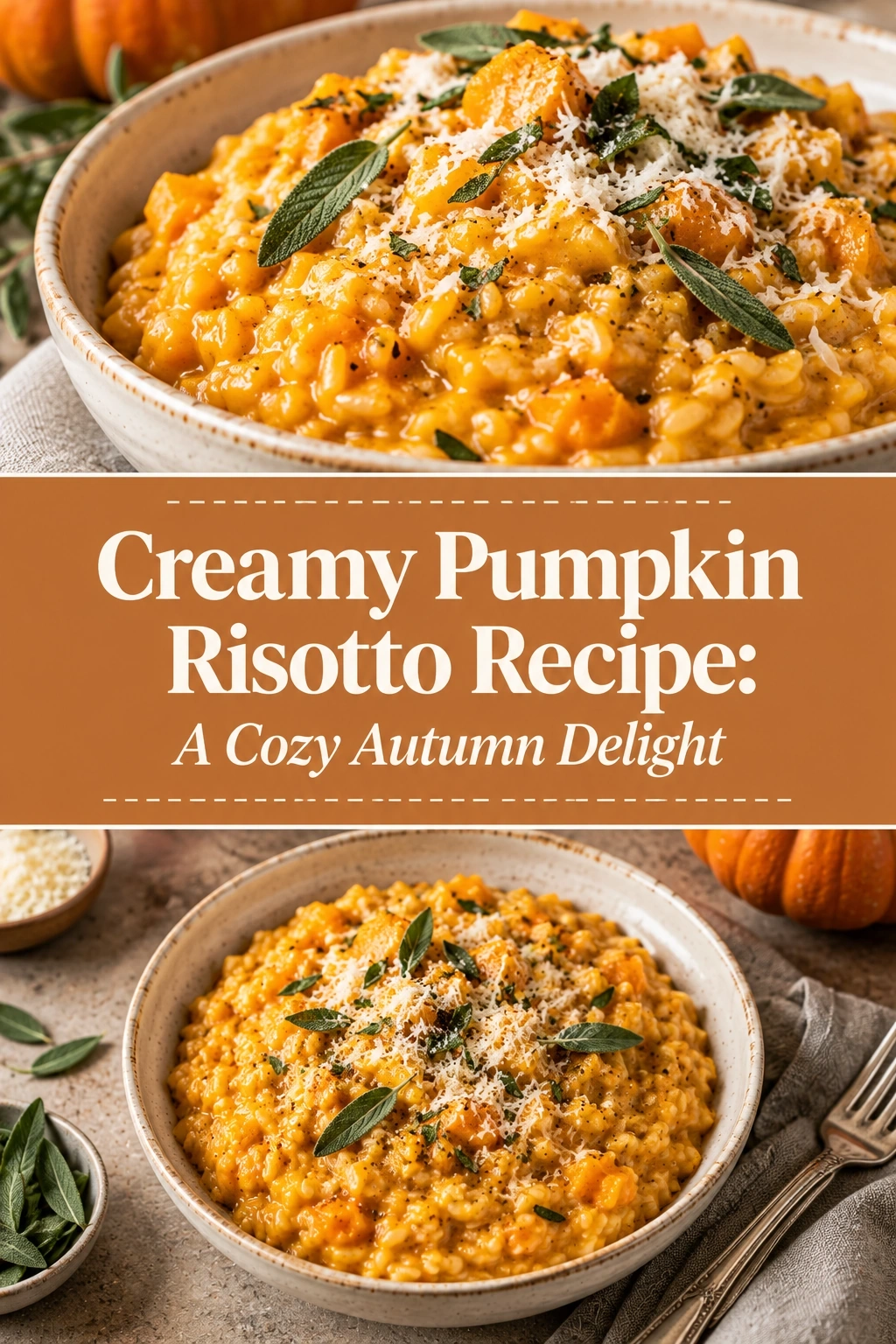 Creamy Pumpkin Risotto Recipe: A Cozy Autumn Delight | Easy Fall Dinner Ideas recipe