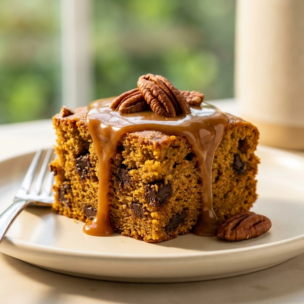 Luscious Pecan Pumpkin Coffee Cake for Cozy Autumn Days | Easy Fall Dessert recipe