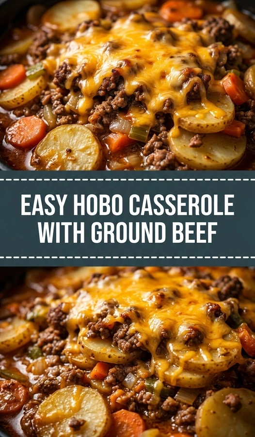 Easy Hobo Casserole with Ground Beef | Comforting Family Dinner Idea recipe