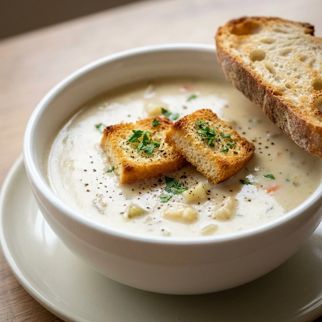 Country French Garlic Soup: A Rustic Comfort Classic | Easy Garlic Soup Recipe recipe