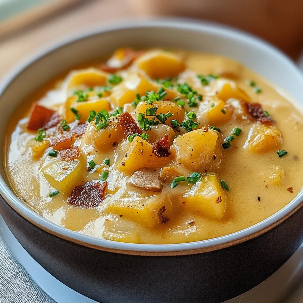 Cozy Aromatic Loaded Potato Soup Recipe for Chilly Nights recipe