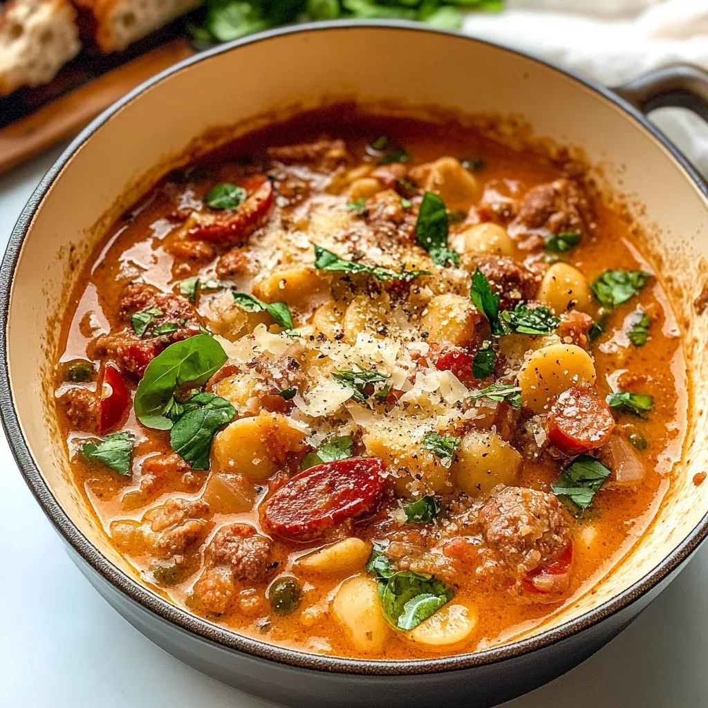 Delicious Marry Me Soup with Italian Sausage Recipe recipe