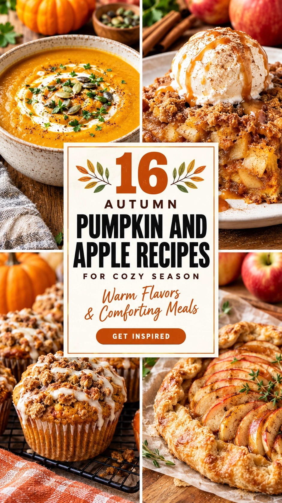25+ Autumn Pumpkin and Apple Recipes for Cozy Season recipe