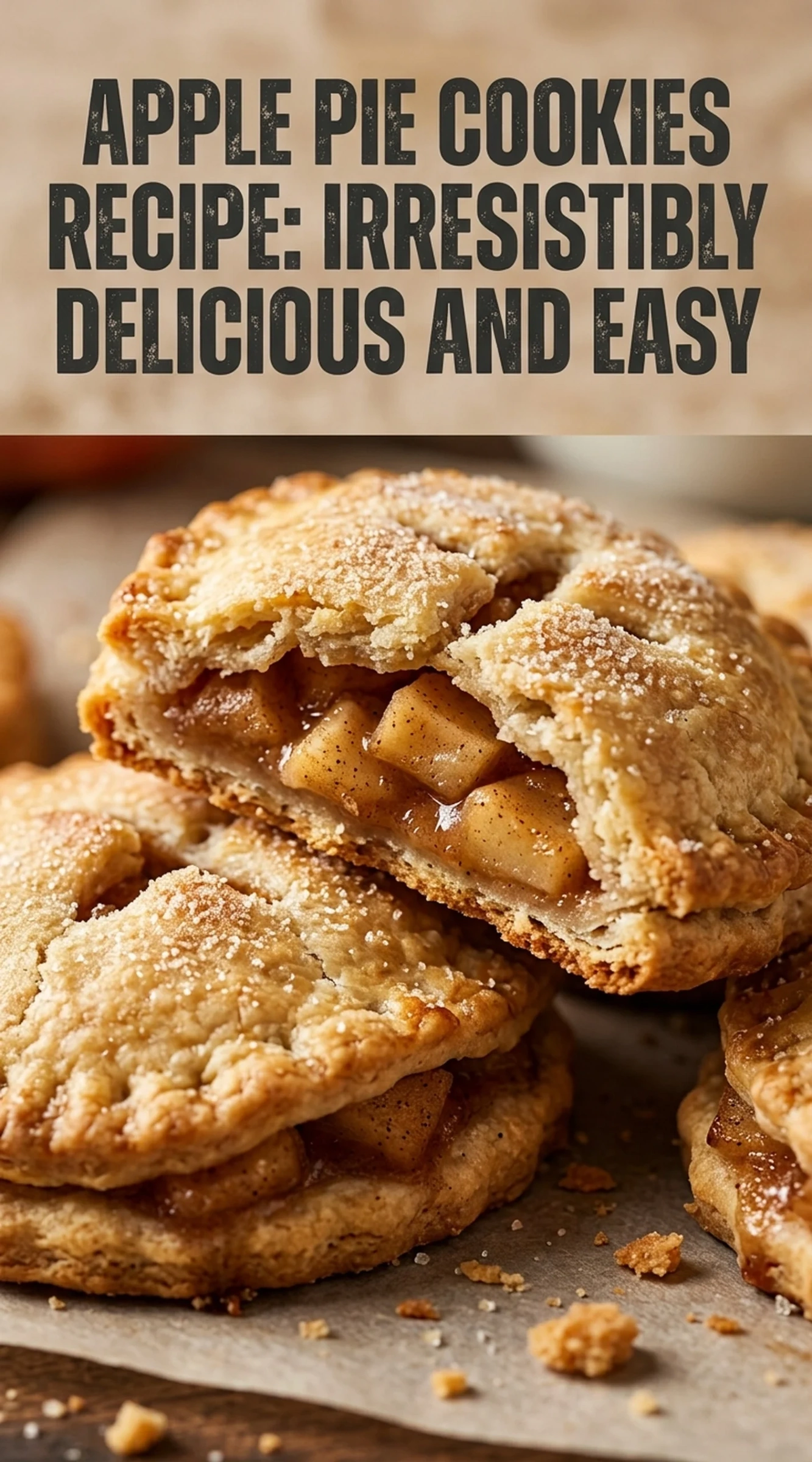 Apple Pie Cookies Recipe: Irresistibly Delicious and Easy | Easy Fall Dessert Ideas recipe