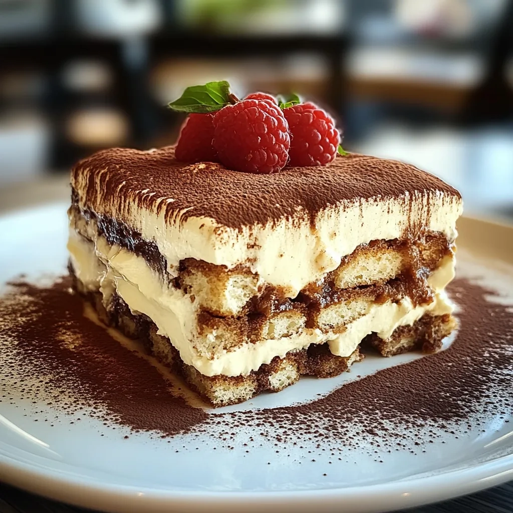 Rich Classic Italian Tiramisu Recipe to Savor recipe